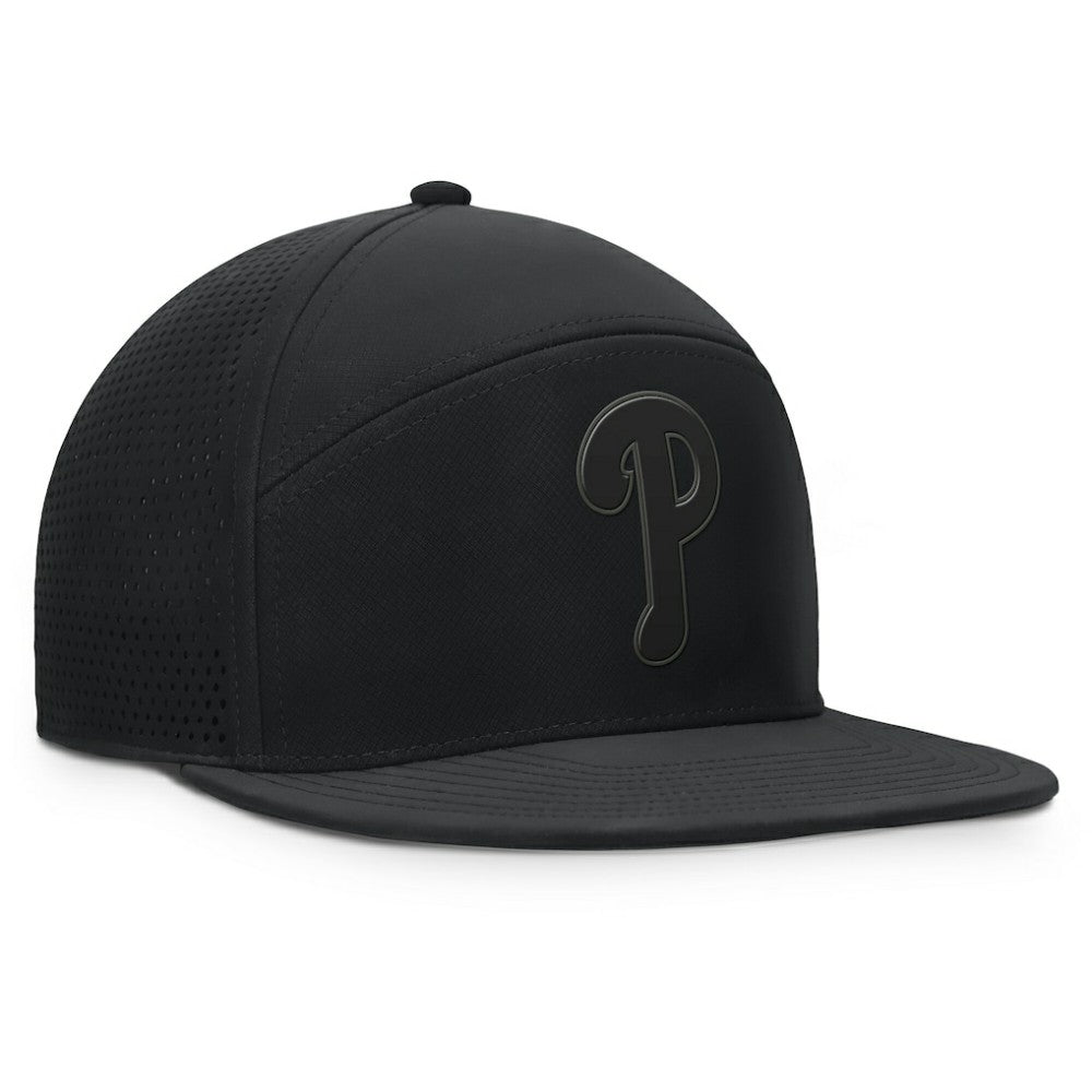 Philadelphia Phillies Fanatics Horizon Snapback Hat - Black Hats