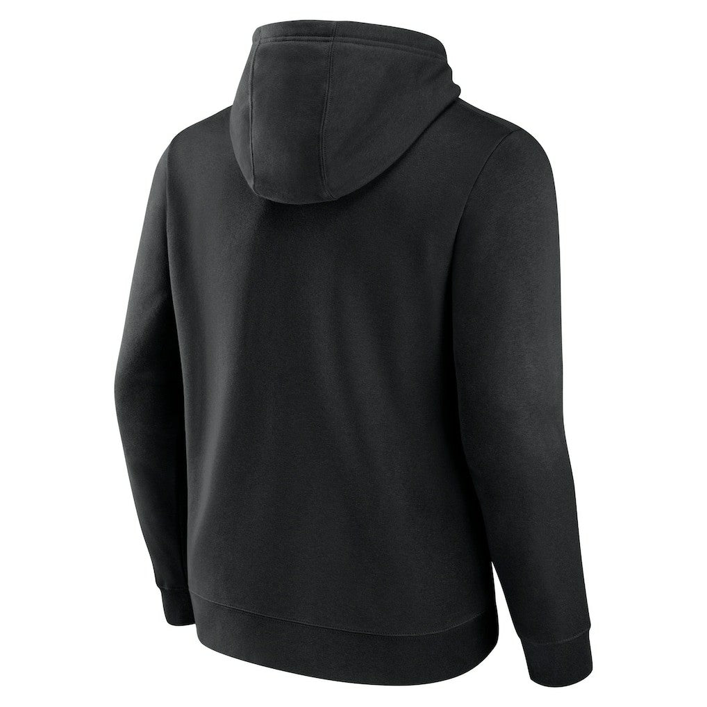 Atlanta Falcons Primary Logo Pullover Hoodie - Black Hoodies