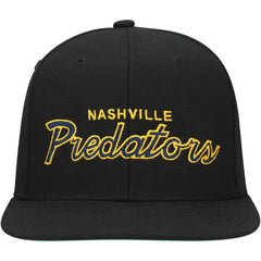 Nashville Predators Mitchell & Ness Core Team Script 2.0 Snapback Hat - Black | US 201212964