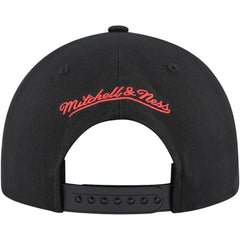 Vancouver Canucks Mitchell & Ness Core Team Script 2.0 Snapback Hat - Black | US 201212976