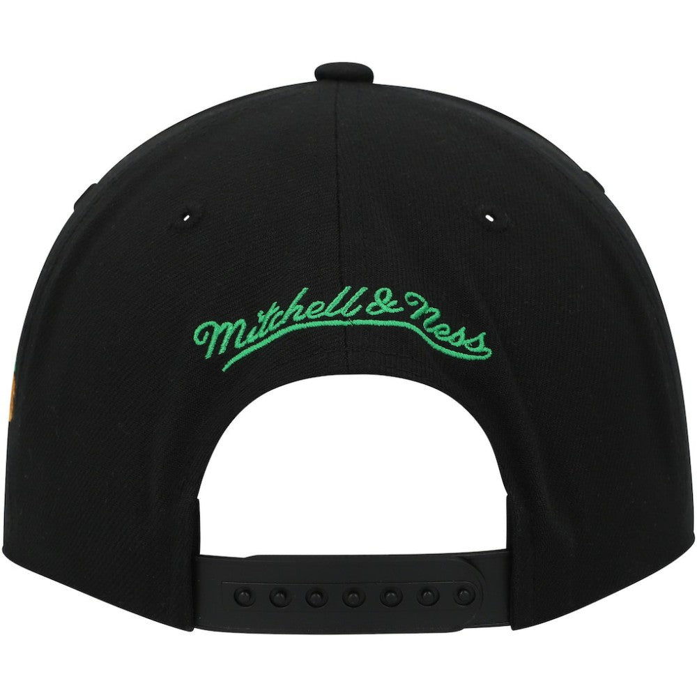 Dallas Stars Mitchell & Ness Core Team Script 2.0 Snapback Hat - Black | US 201212987
