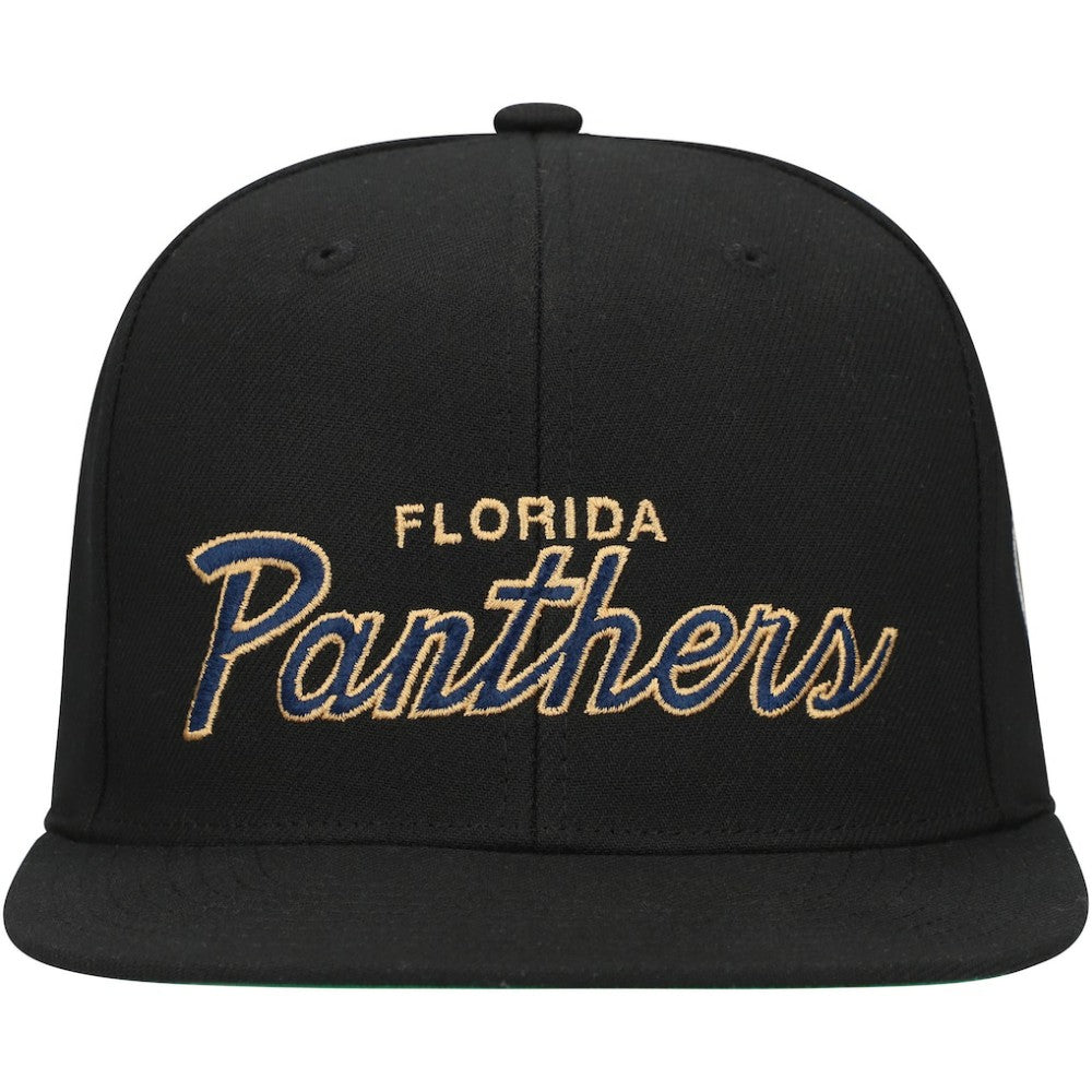 Florida Panthers Mitchell & Ness Core Team Script 2.0 Snapback Hat - Black | US 201212988