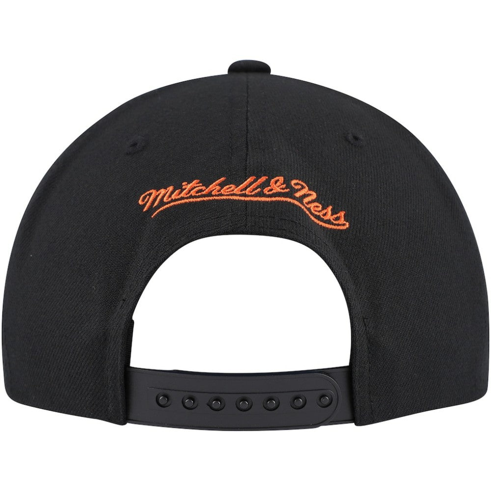 Edmonton Oilers Mitchell & Ness Core Team Script 2.0 Snapback Hat - Black | US 201212989