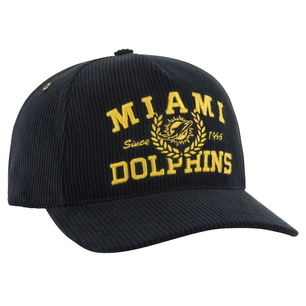 Miami Dolphins '47 Letterman Hitch Adjustable Hat - Black Hats
