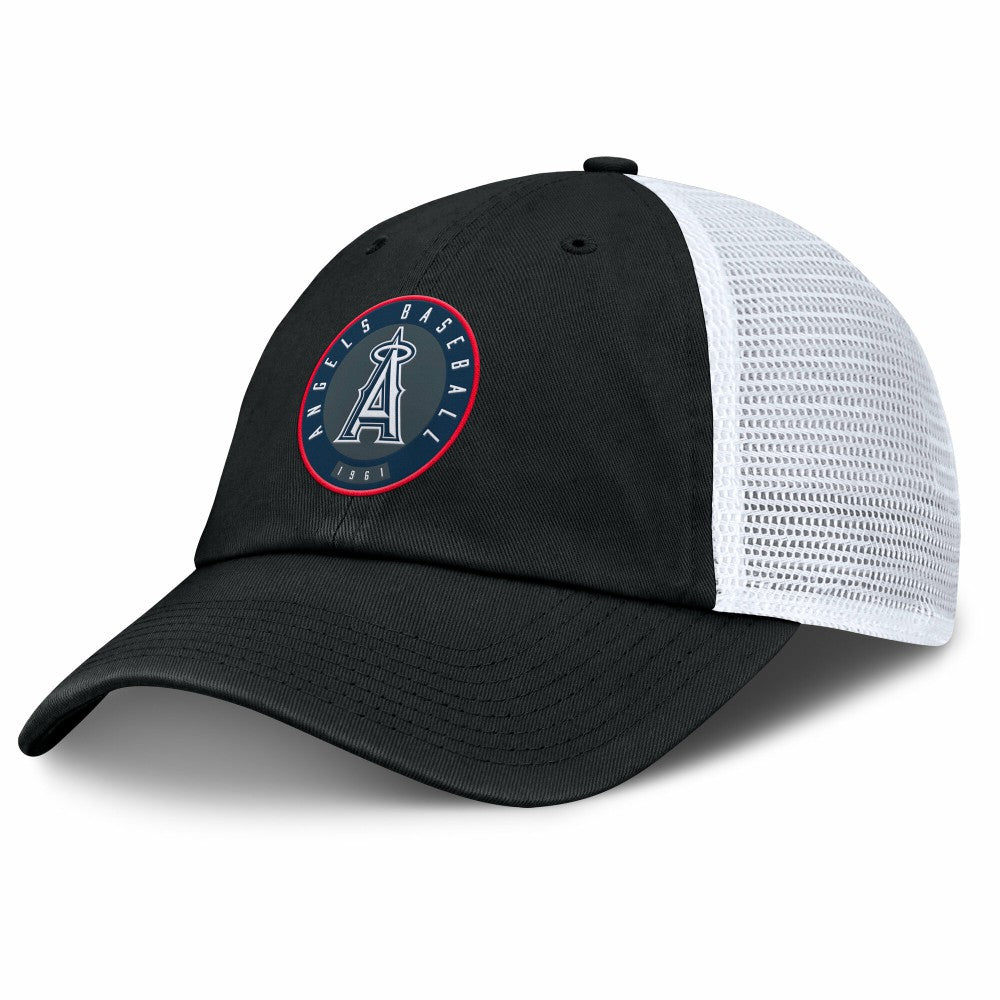 Los Angeles Angels Fanatics Averies Adjustable Hat - Black/White Hats
