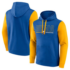 Buffalo Sabres Logo Athletic Deliver Fleece Pullover Hoodie - Royal | US 201230189