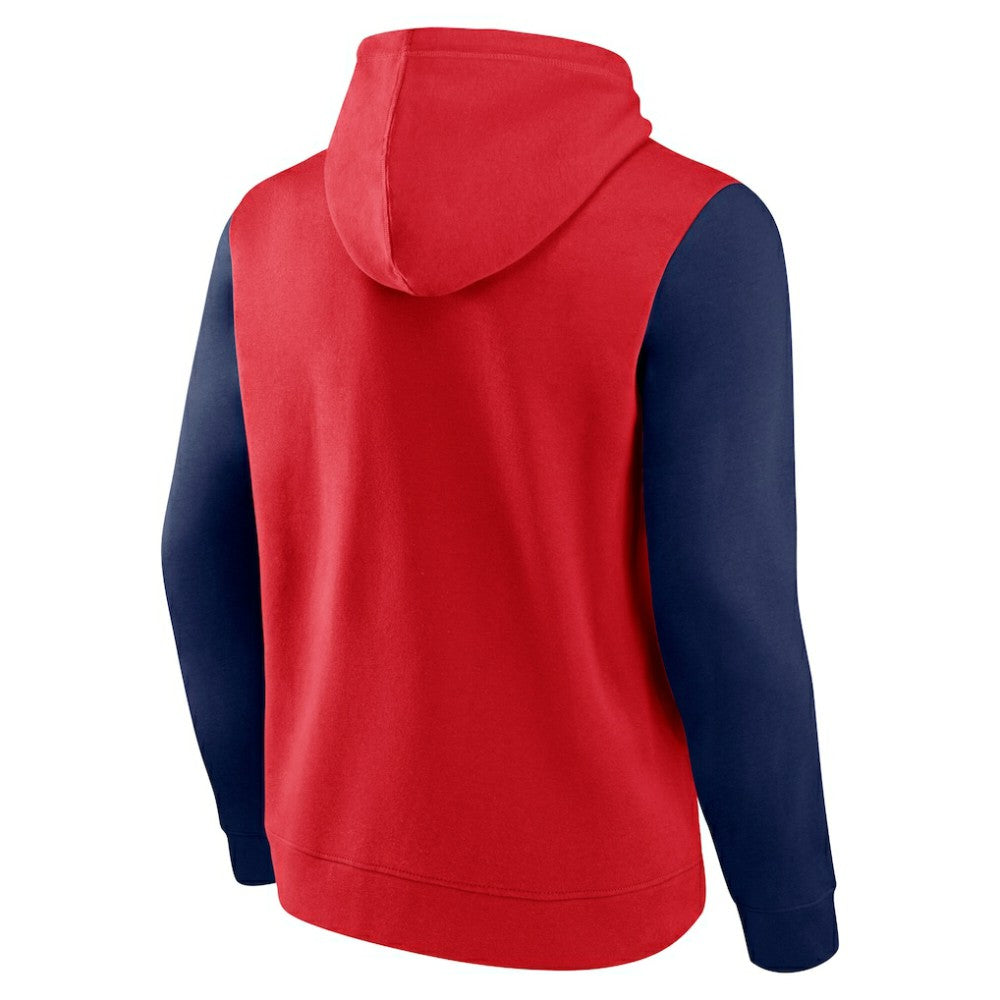 Florida Panthers Logo Athletic Deliver Fleece Pullover Hoodie - Red | US 201230192