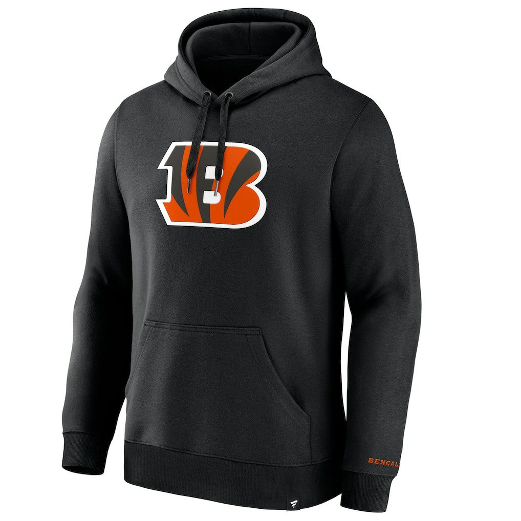 Cincinnati Bengals Legacy Fleece Pullover Hoodie - Black Hoodies