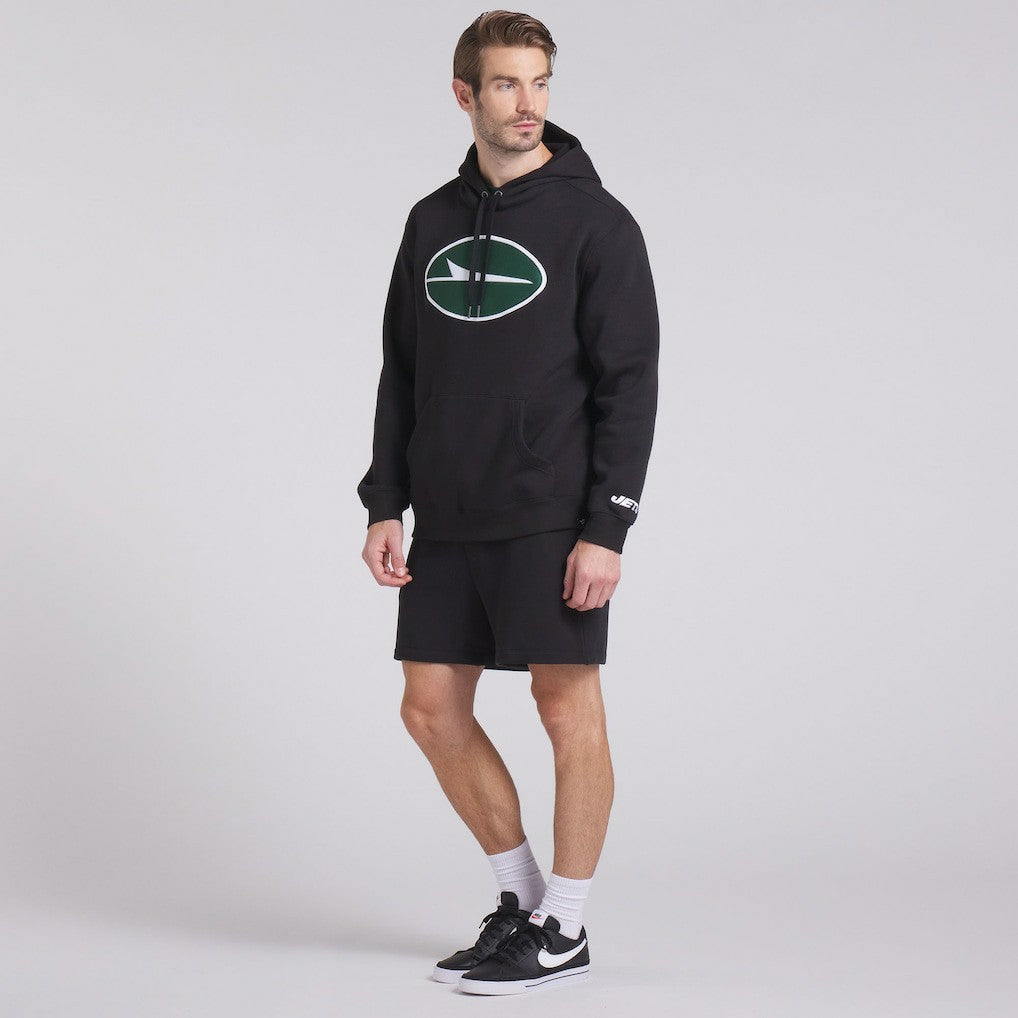 New York Jets Legacy Fleece Pullover Hoodie - Black Hoodies