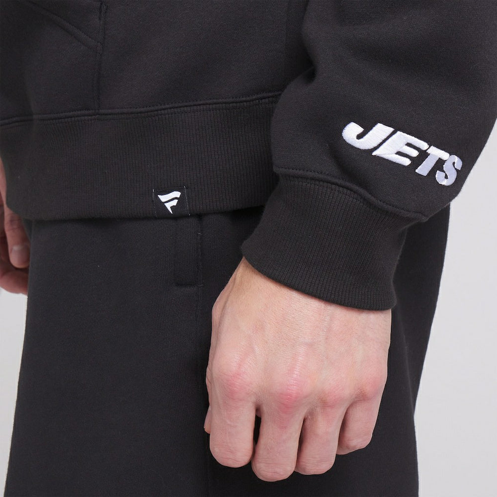 New York Jets Legacy Fleece Pullover Hoodie - Black Hoodies