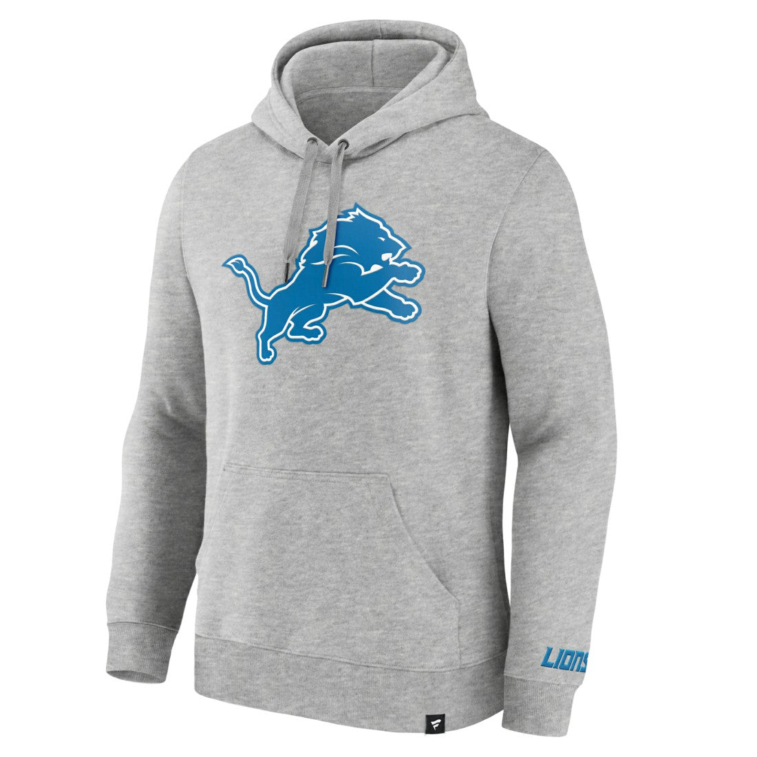 Detroit Lions Legacy Fleece Pullover Hoodie - Heather Gray Hoodies