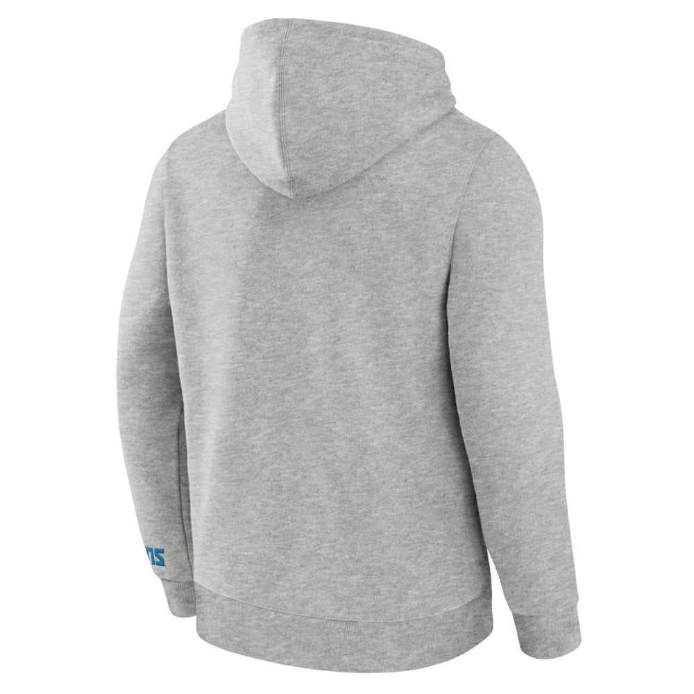 Detroit Lions Legacy Fleece Pullover Hoodie - Heather Gray Hoodies