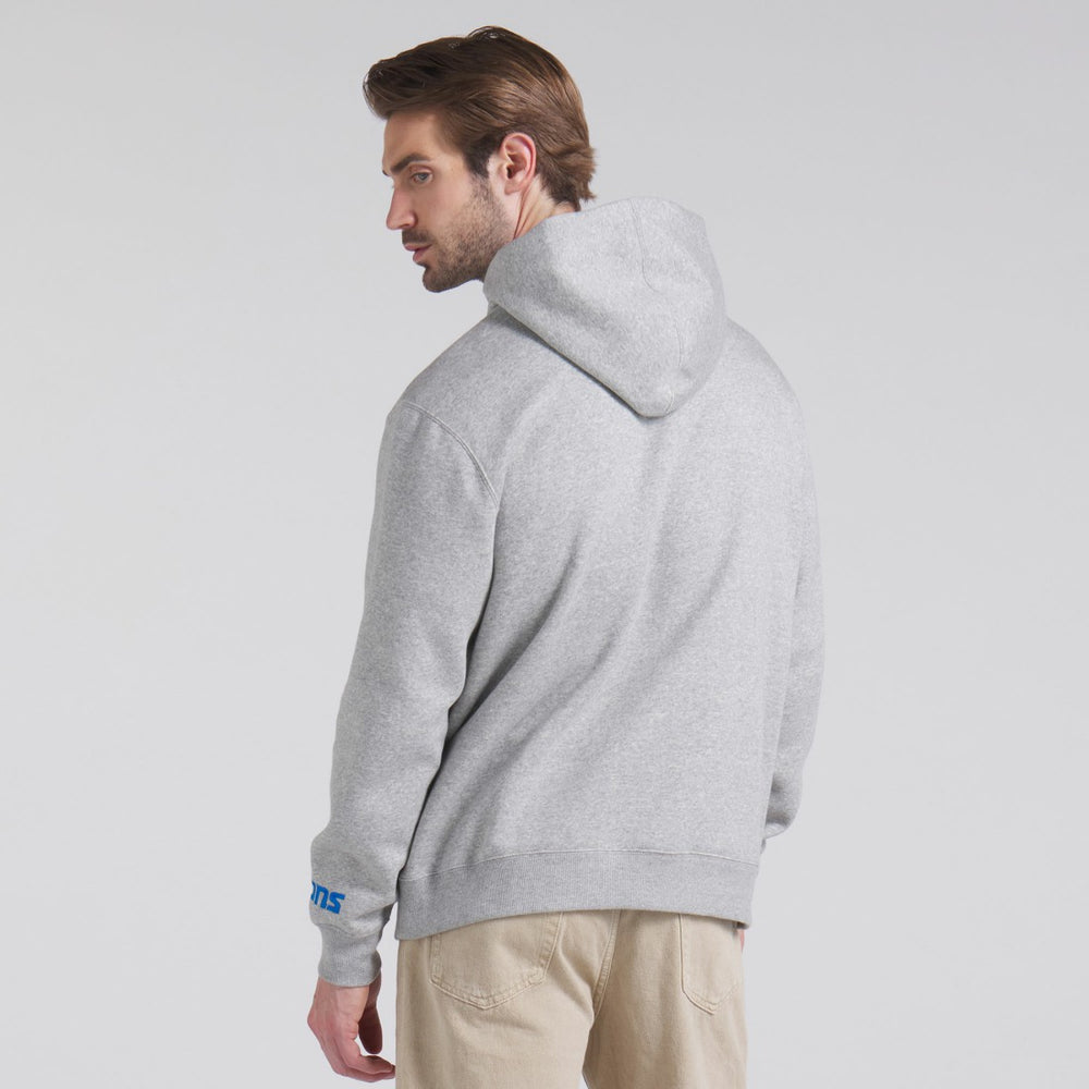 Detroit Lions Legacy Fleece Pullover Hoodie - Heather Gray Hoodies
