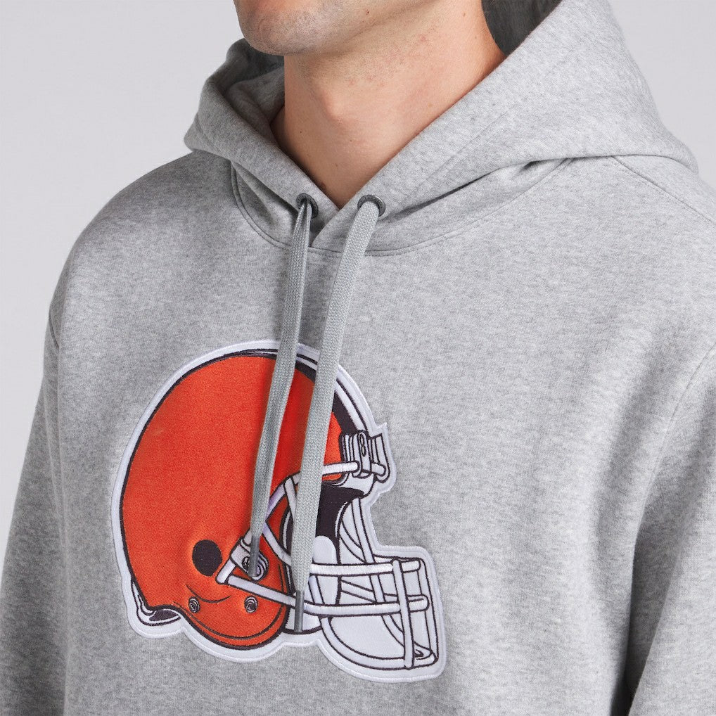 Cleveland Browns Legacy Fleece Pullover Hoodie - Heather Gray Hoodies