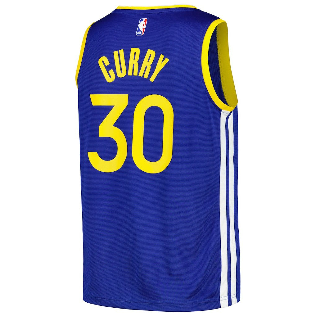 Stephen Curry Golden State Warriors Fast Break Player Badge Jersey Royal - Fanatics