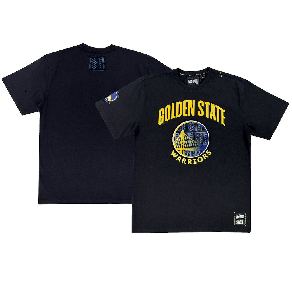 Golden State Warriors NBA x Two Hype Unisex Culture & Hoops T-Shirt - Black