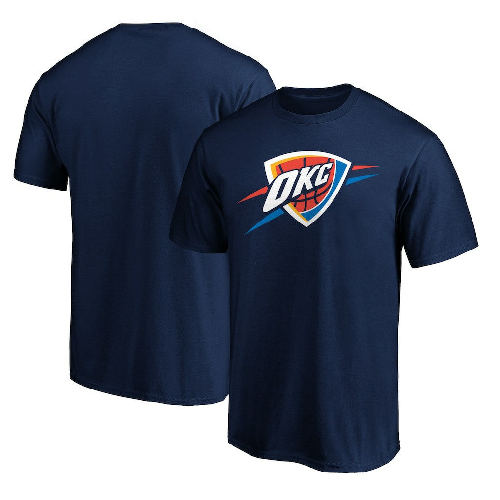 Oklahoma City Thunder Primary Logo T-Shirt Navy
