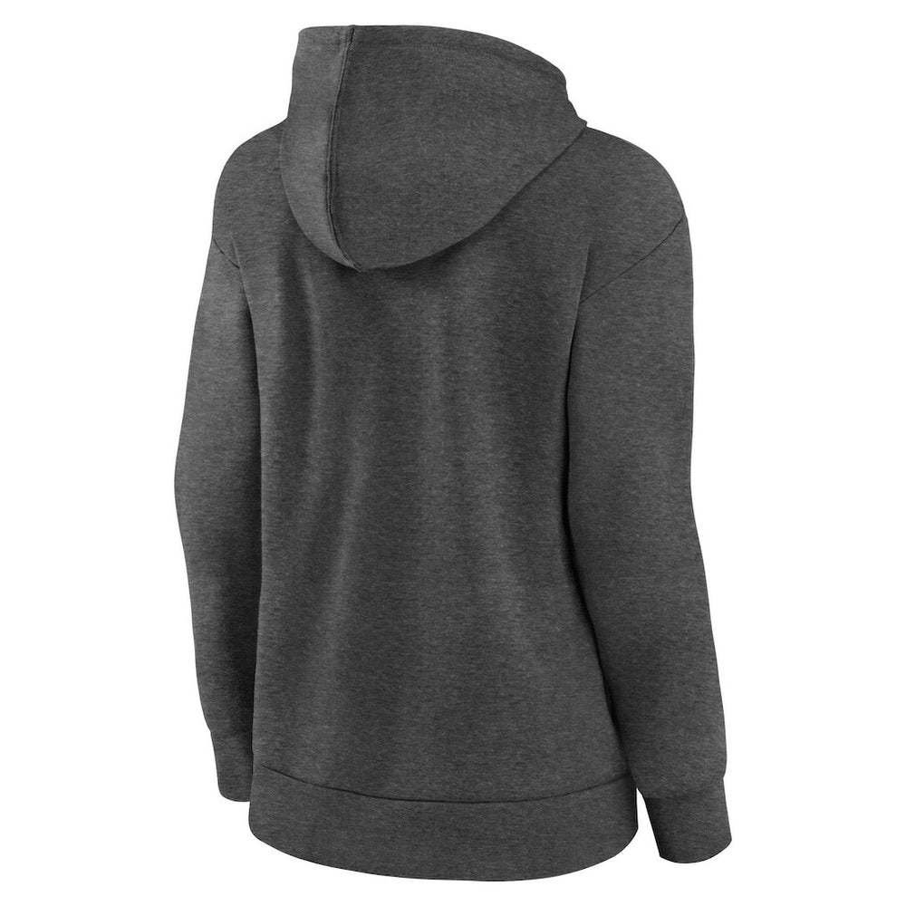 Golden State Warriors Women's Primary Logo Pullover Hoodie Charcoal