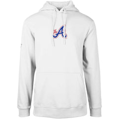 Atlanta Braves Levelwear City Connect Podium Core 2.0 Pullover Hoodie - White Hoodies