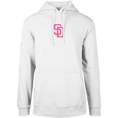 San Diego Padres Levelwear City Connect Podium Core 2.0 Pullover Hoodie - White Hoodies