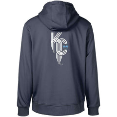 Kansas City Royals Levelwear City Connect Podium Core 2.0 Pullover Hoodie - Navy Hoodies