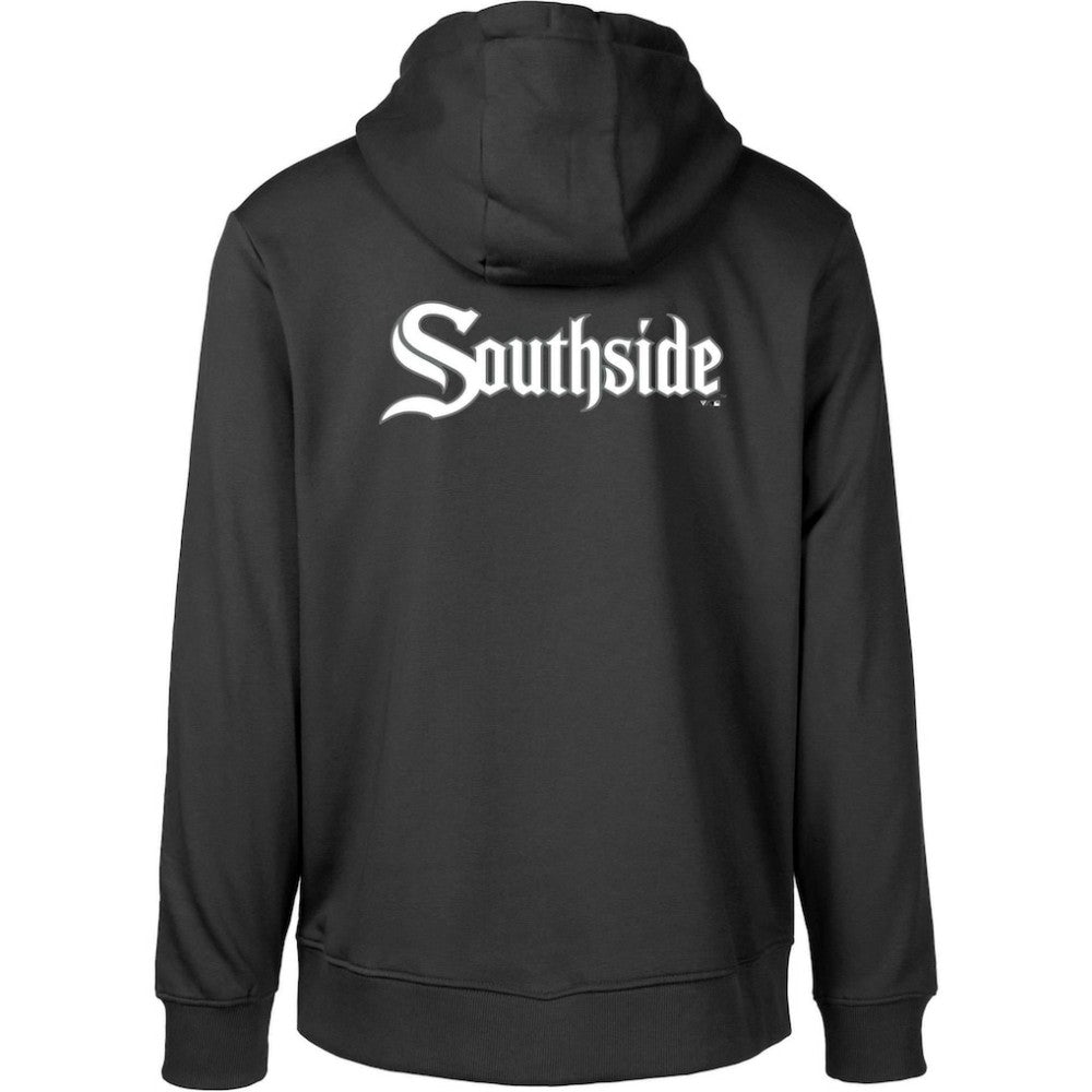 Chicago White Sox Levelwear City Connect Podium Core 2.0 Pullover Hoodie - Black Hoodies