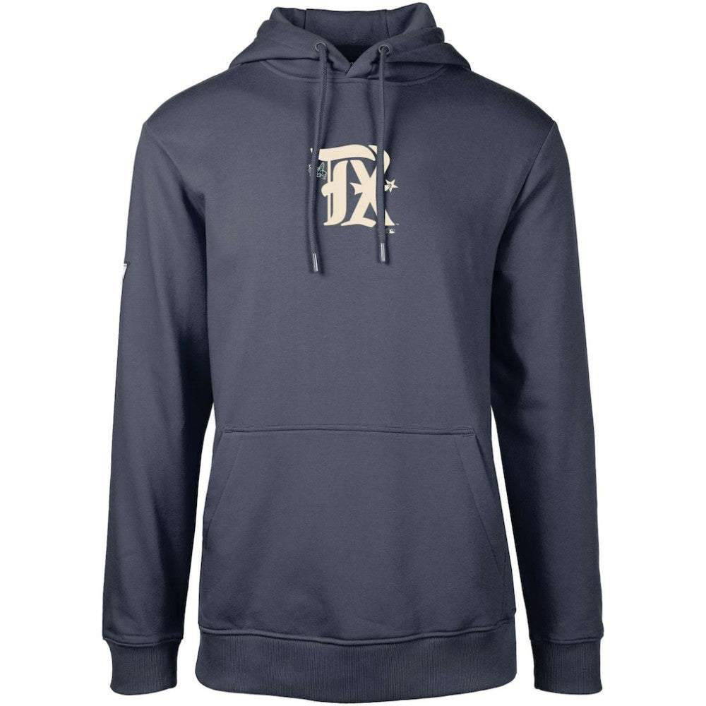 Texas Rangers Levelwear City Connect Podium Core Logo Pullover Hoodie - Navy Hoodies