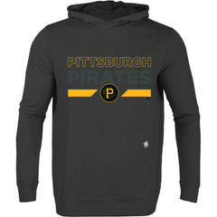 Pittsburgh Pirates Levelwear City Connect Relay No Hitter Pullover Hoodie - Black Hoodies