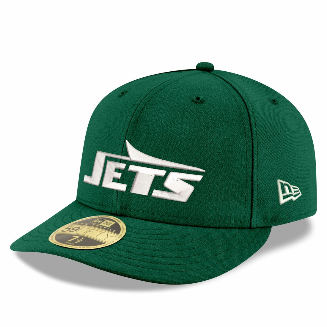 New York Jets New Era Omaha Low Profile 59FIFTY Fitted Hat - Green Hats