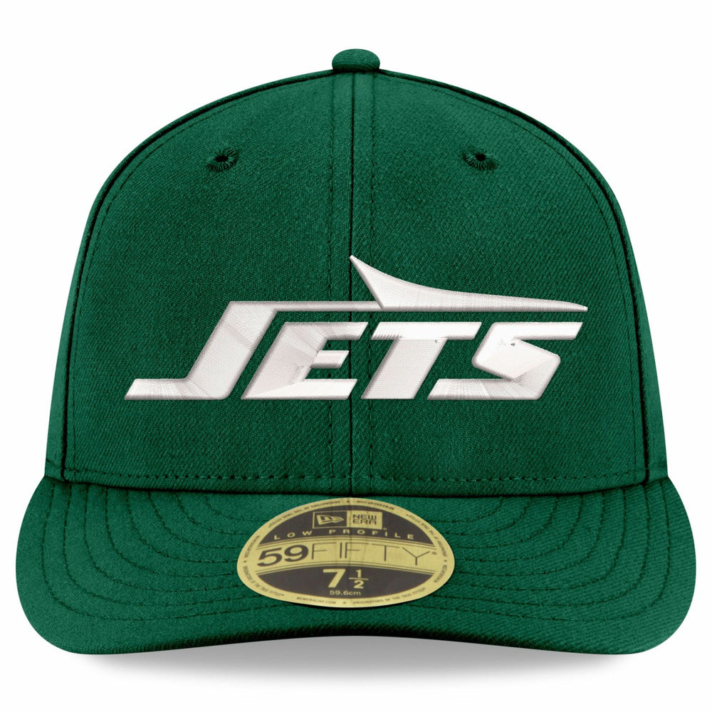 New York Jets New Era Omaha Low Profile 59FIFTY Fitted Hat - Green Hats