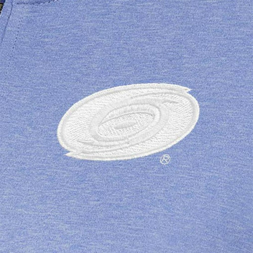 Carolina Hurricanes Antigua Women's White Logo Mentor Quarter-Zip Jacket - Lavender | US 201249308