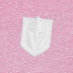 Vegas Golden Knights Antigua White Logo Hunk Quarter-Zip Pullover - Pink | US 201249471