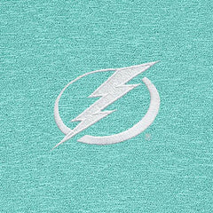 Tampa Bay Lightning Antigua White Logo Hunk Quarter-Zip Pullover - Mint | US 201249497