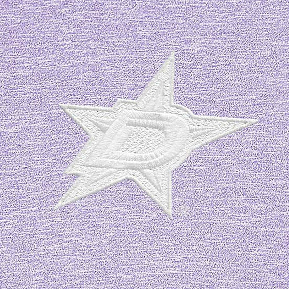Dallas Stars Antigua White Logo Hunk Quarter-Zip Pullover - Lavender | US 201249517