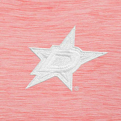 Dallas Stars Antigua White Logo Bright Quarter-Zip Pullover - Coral | US 201249655