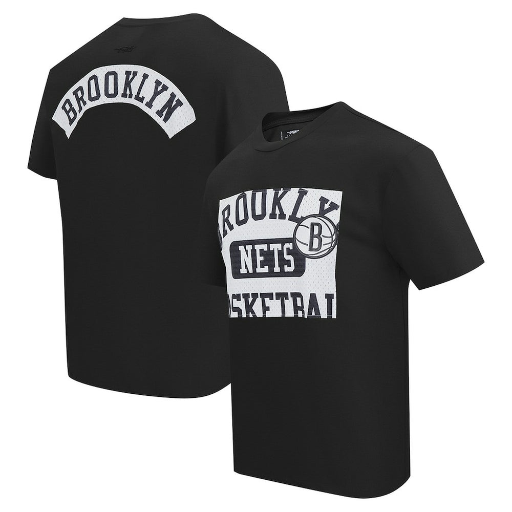 Brooklyn Nets Pro Standard Made To Play Drop Shoulder T-Shirt Black outlet