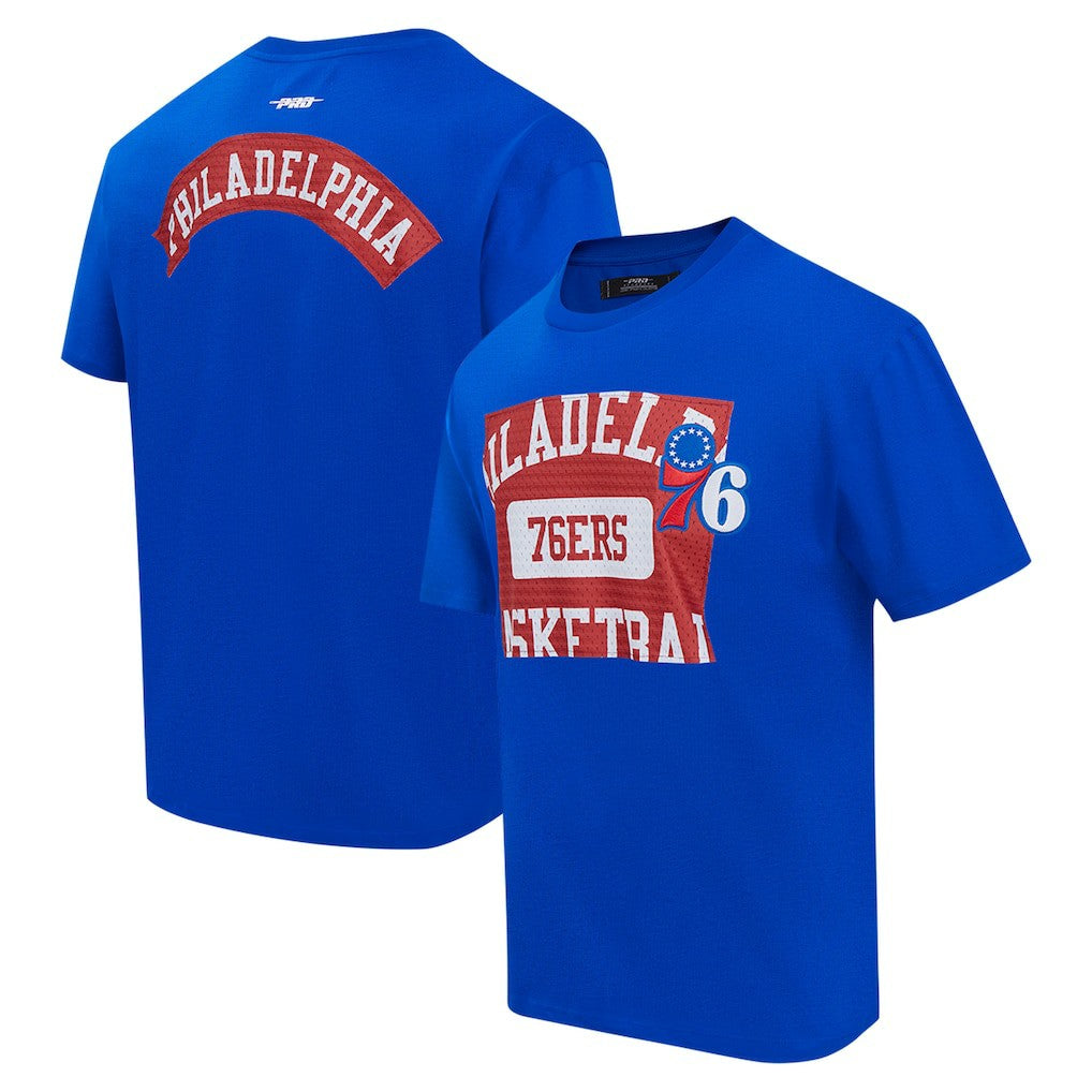 Philadelphia 76ers Pro Standard Made To Play Drop Shoulder T-Shirt Royal outlet