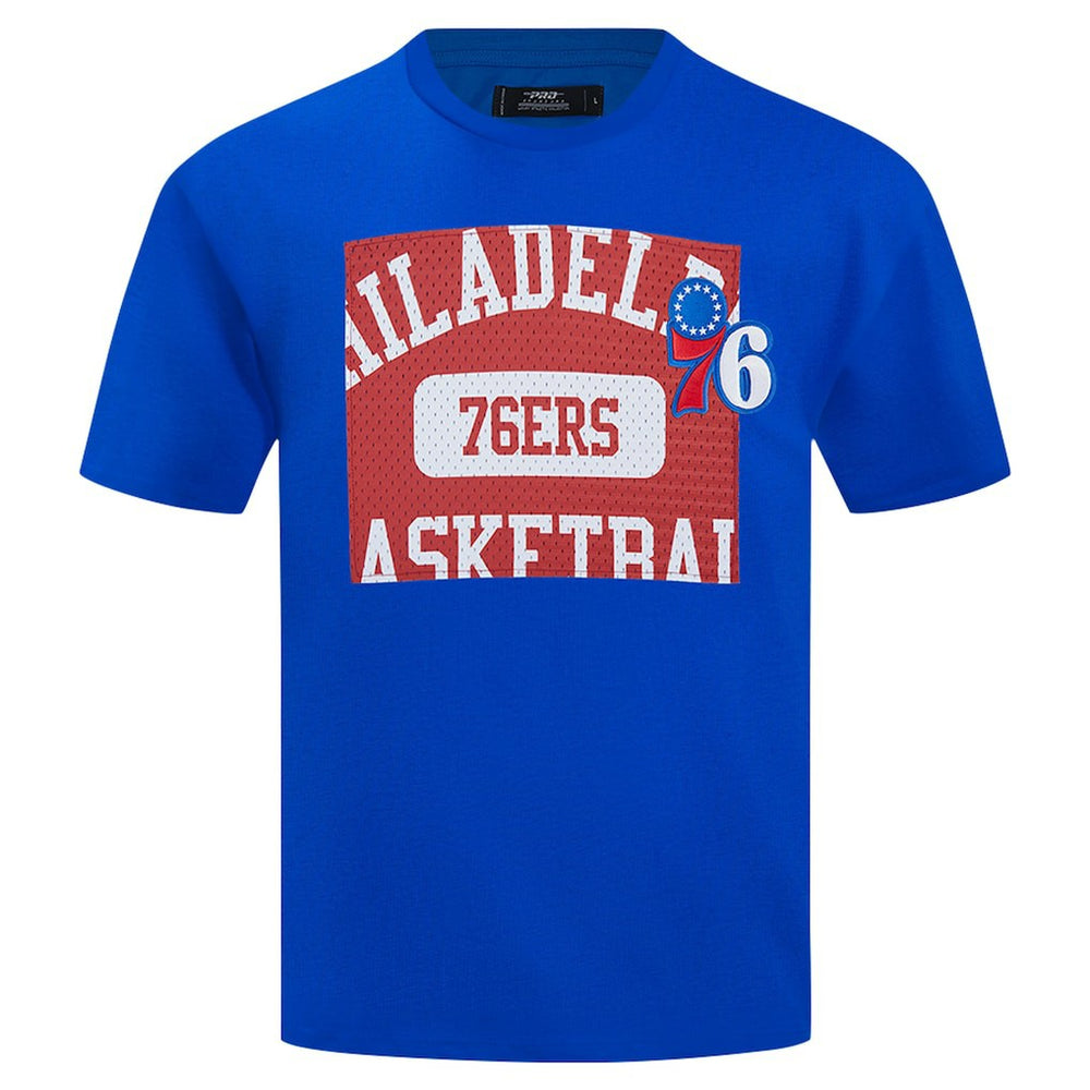 Philadelphia 76ers Pro Standard Made To Play Drop Shoulder T-Shirt Royal outlet