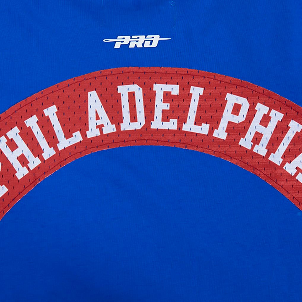 Philadelphia 76ers Pro Standard Made To Play Drop Shoulder T-Shirt Royal outlet