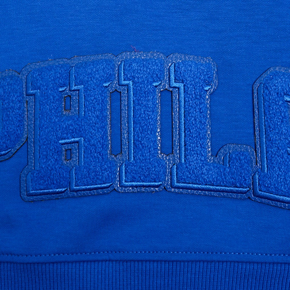 Philadelphia 76ers Pro Standard Women's Triple Tonal Full-Zip Hoodie Royal