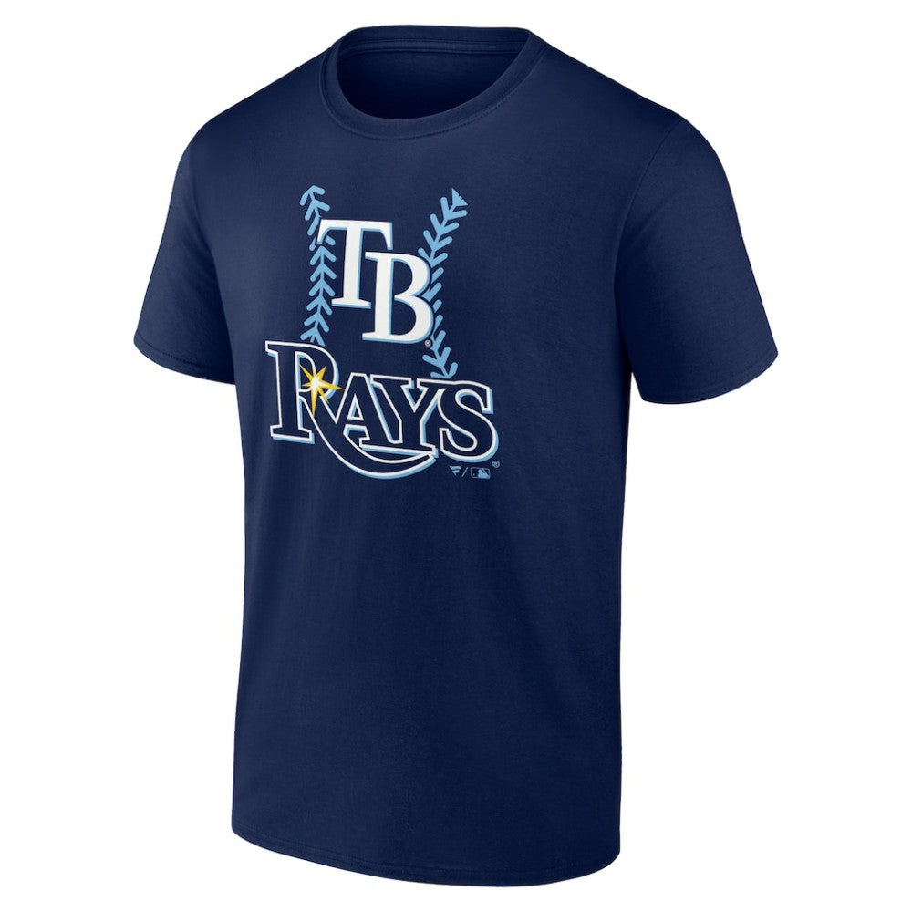 Tampa Bay Rays Personalized Name & Number Fastball T-Shirt - Navy T-shirts