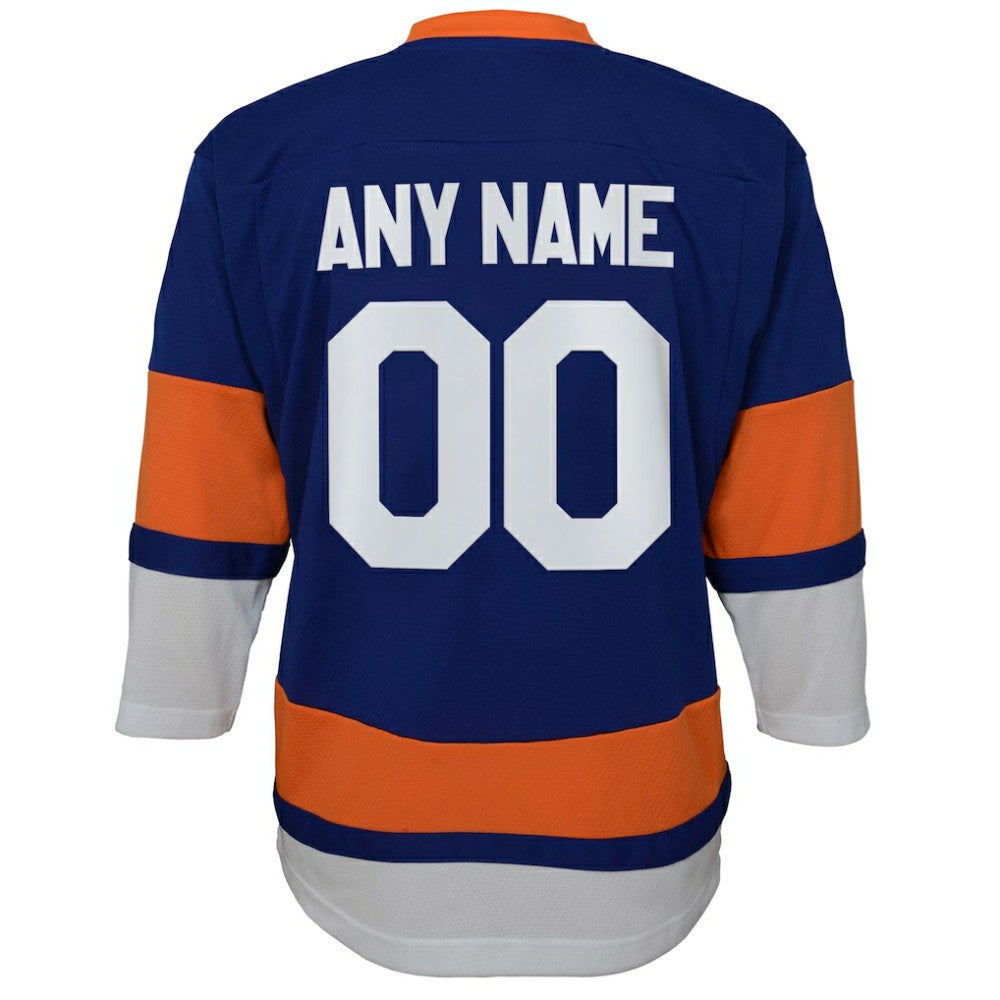 New York Islanders Youth Home Replica Custom Jersey - Royal | US 201253607
