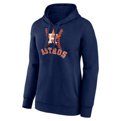 Yordan Alvarez Houston Astros Women's Fastball Player Name & Number Pullover Hoodie - Navy Hoodies