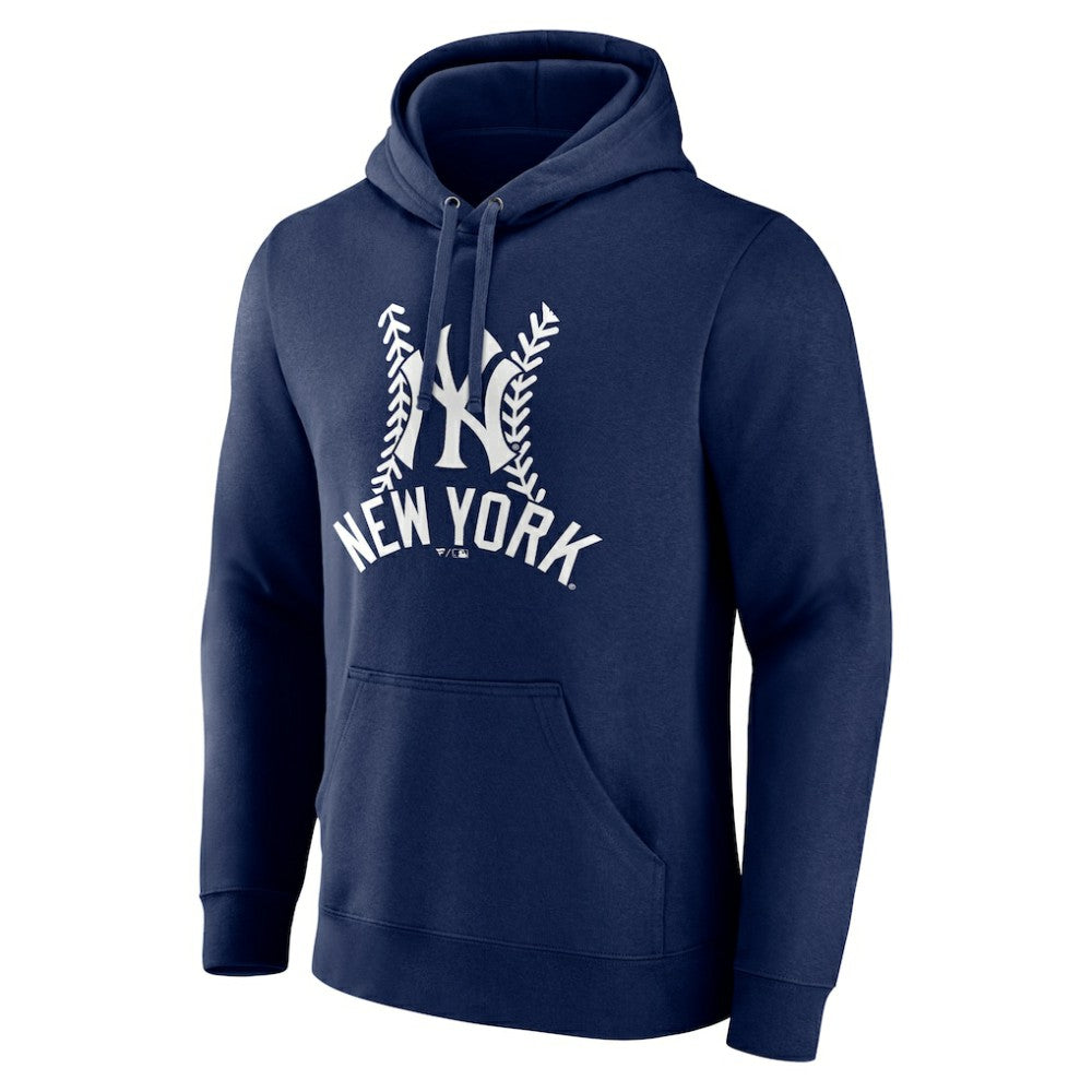 Anthony Volpe New York Yankees Fastball Player Name & Number Pullover Hoodie - Navy Hoodies