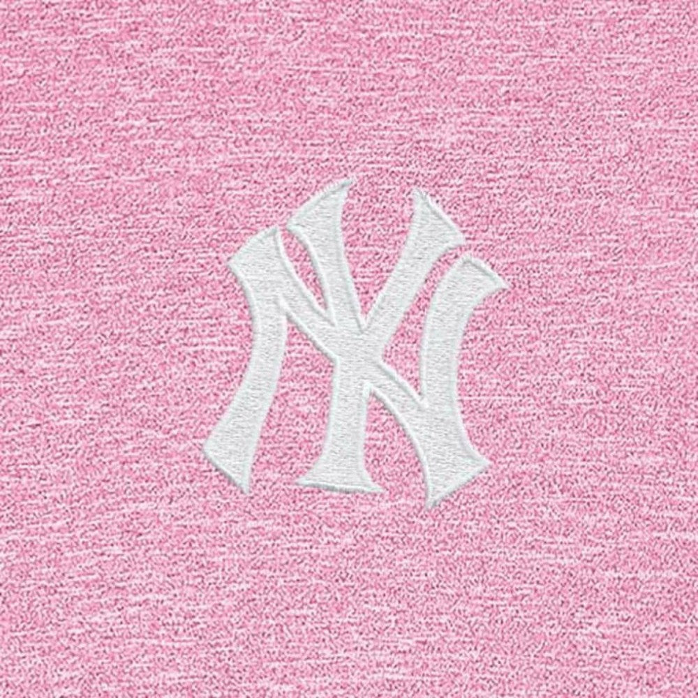 New York Yankees Antigua Hunk Quarter-Zip Top - Pink Tops