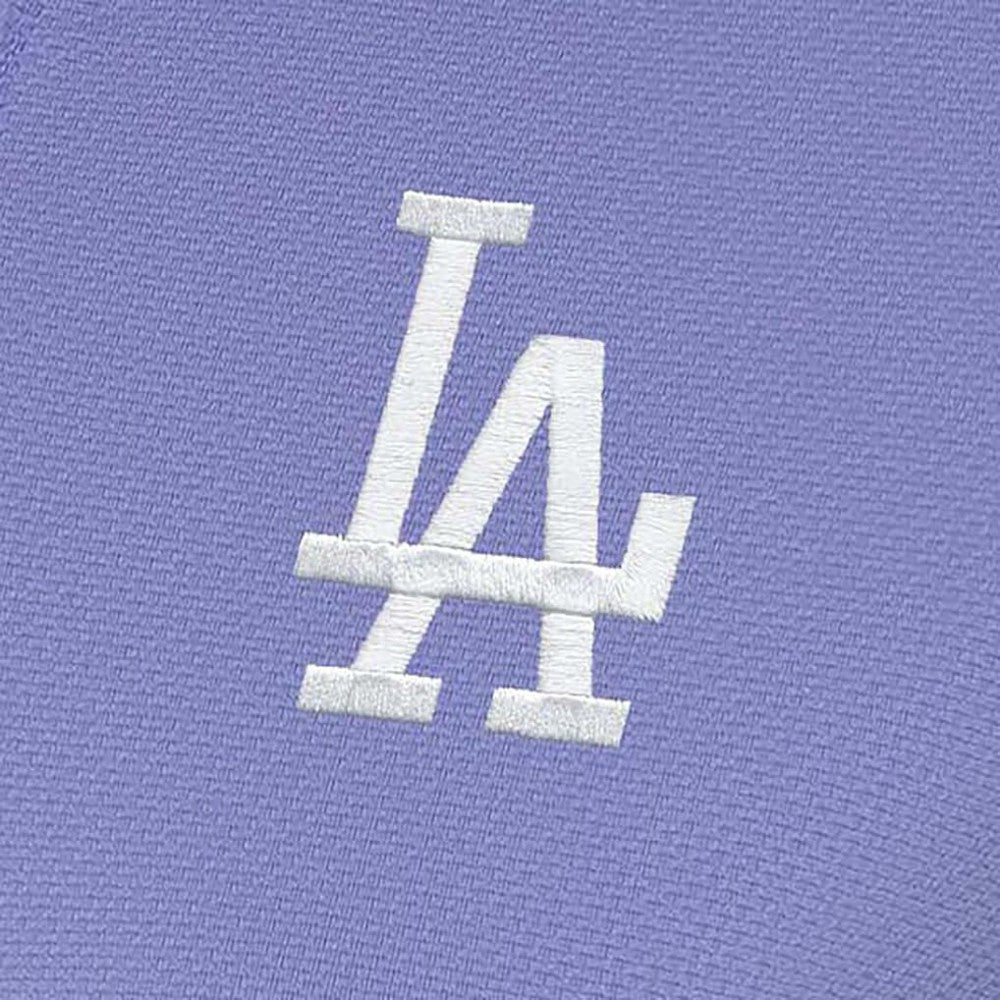 Los Angeles Dodgers Antigua Women's Finish Quarter-Zip Pullover Top - Purple Pullover