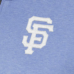 San Francisco Giants Antigua Women's Mentor Quarter-Zip Pullover Top - Lavender Pullover