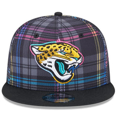 Jacksonville Jaguars New Era Youth 2024 NFL Crucial Catch 9FIFTY Snapback Hat - Black Hats