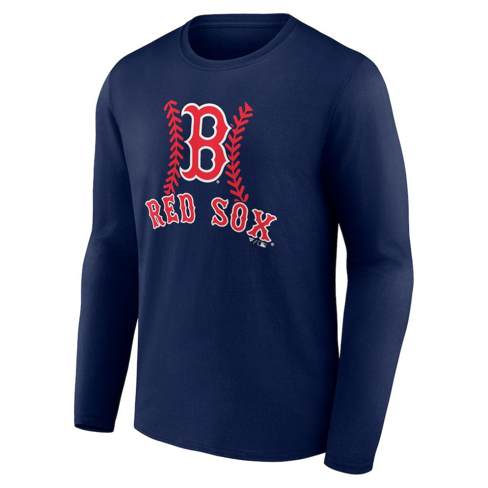Jarren Duran Boston Red Sox Fastball Player Name & Number Long Sleeve T-Shirt - Navy T-shirts