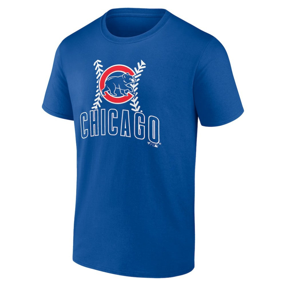 Nico Hoerner Chicago Cubs Fastball Player Name & Number T-Shirt - Royal T-shirts